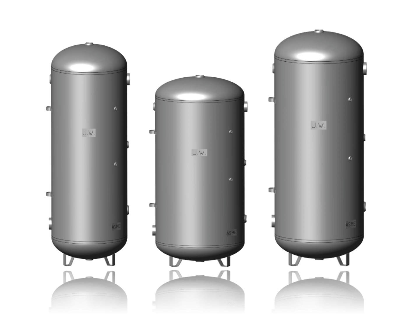 Pressurized Thermal Storage-ASME Rated Tanks