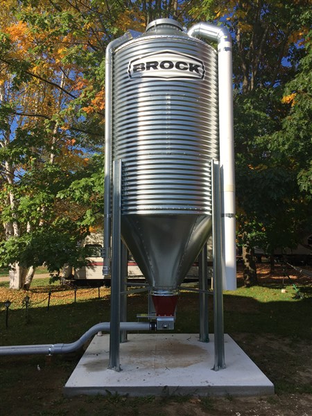 Wood Pellet Boiler Silo