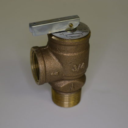 wood boiler relief valve