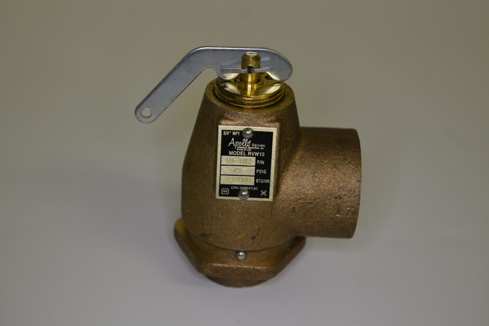 commerciall wood boiler relief valve