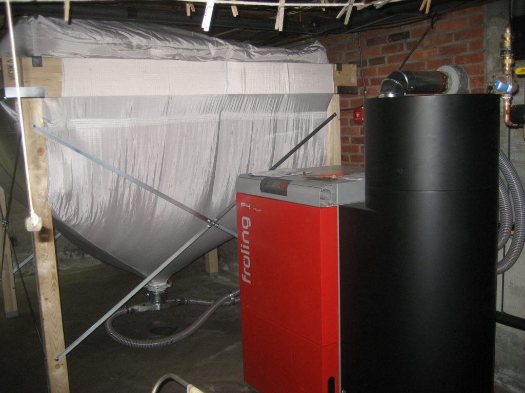 froling p4 pellet boiler